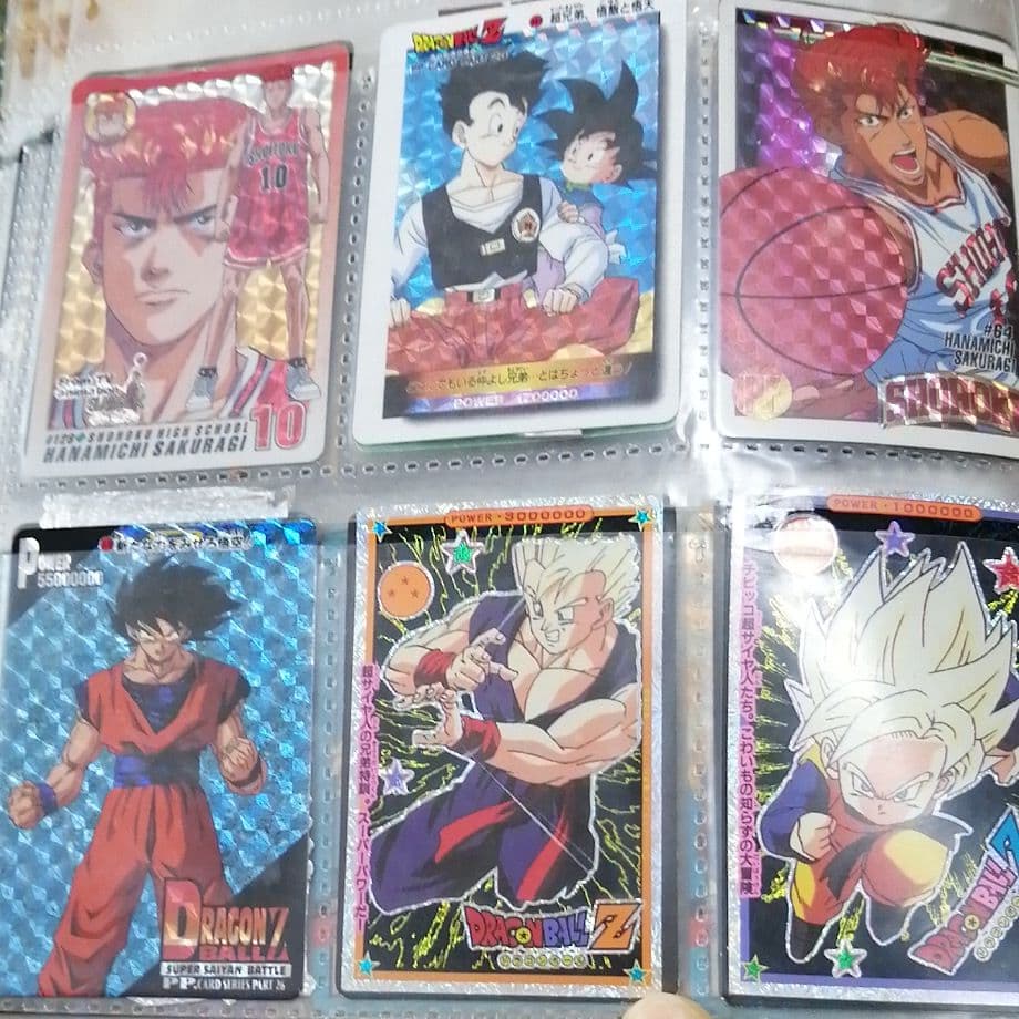 ドラゴンボールスラムダンクセットカードキラカード