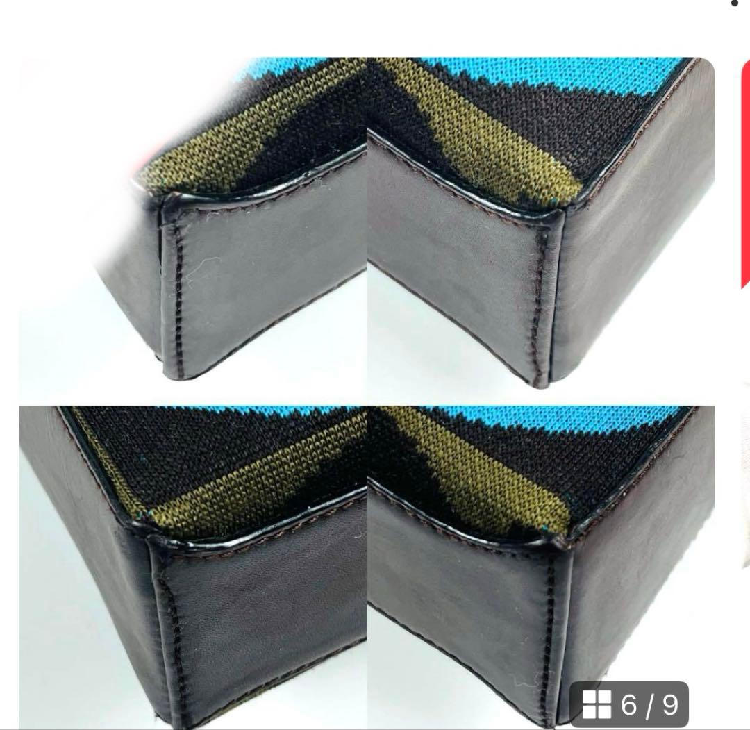 [美品]フェラガモ　ガンチーニ柄　ショルダーバッグ 　キャンバス