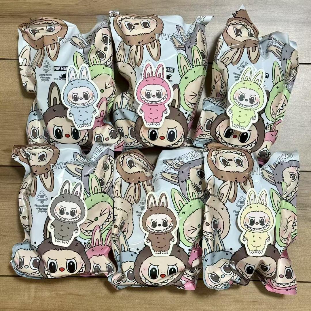 LABUBU 新品 内袋未開封 Exciting Macaron 6点セット