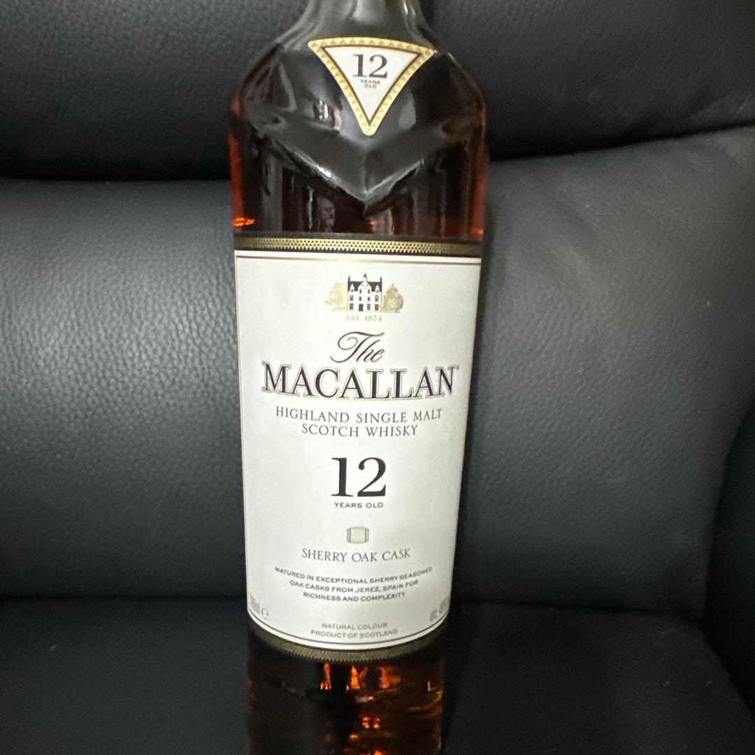 ウイスキー The Macallan 12 Year Old Sherry Oak