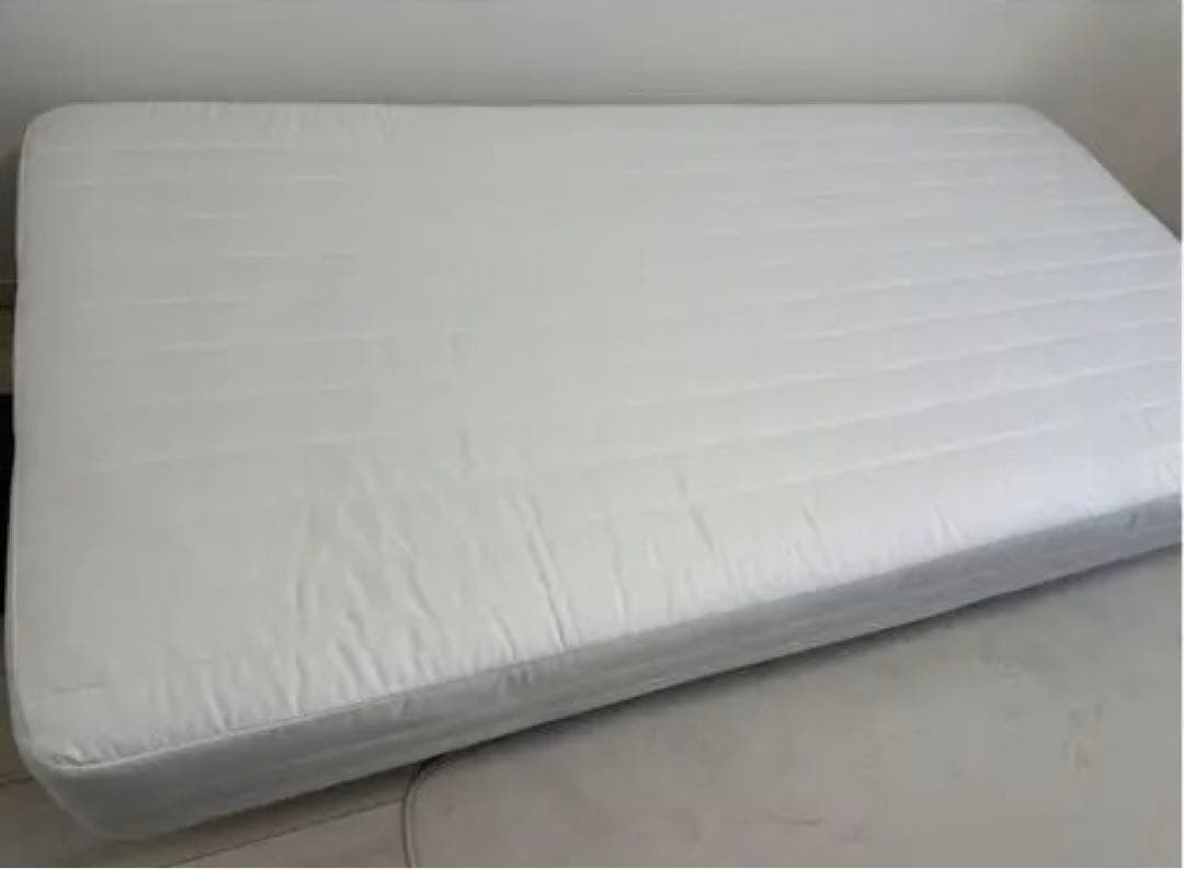 無印良品 高密度ポケットコイル シングルベッド 脚付