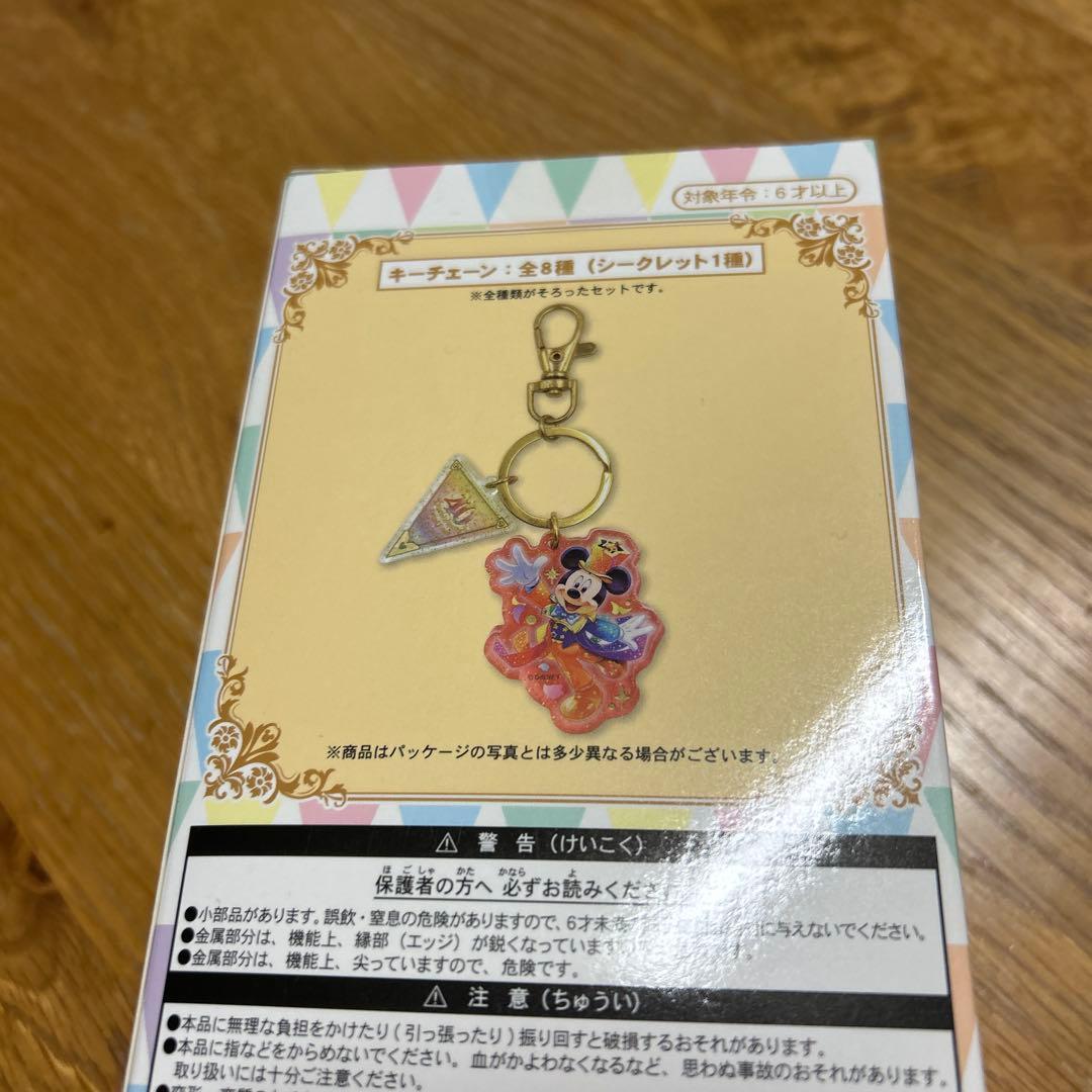 ディズニーランド40周年　グランドフィナーレキーチェーン　全8種　未開封