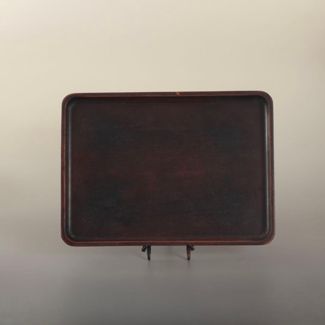 煎茶盆 煎茶道具 古美術 古道具 アンティーク 木地盆