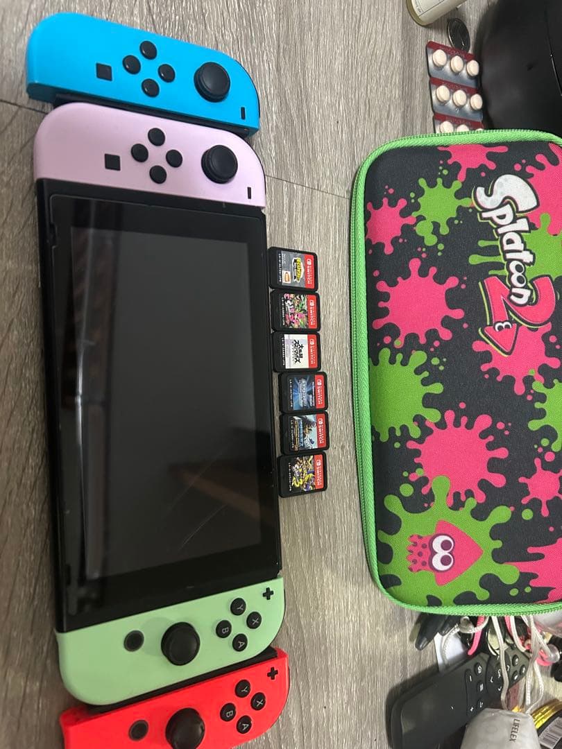 Switchとカセット4点