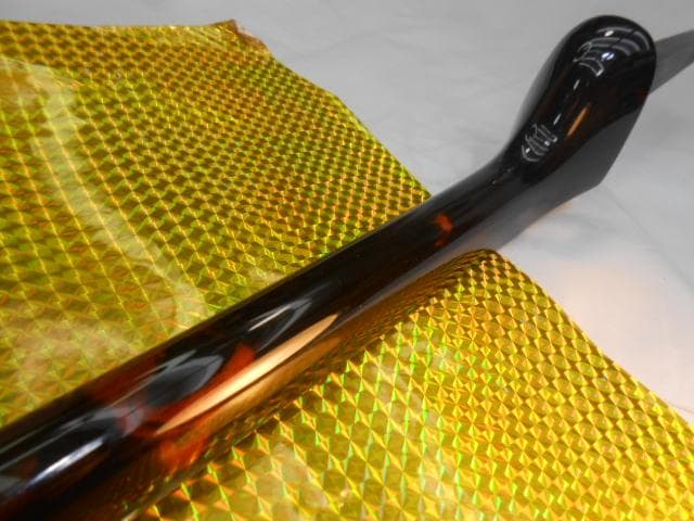 A7現品販売(送料無料)189.800円沖縄三線専用黒檀棹　銘苅春政氏監修