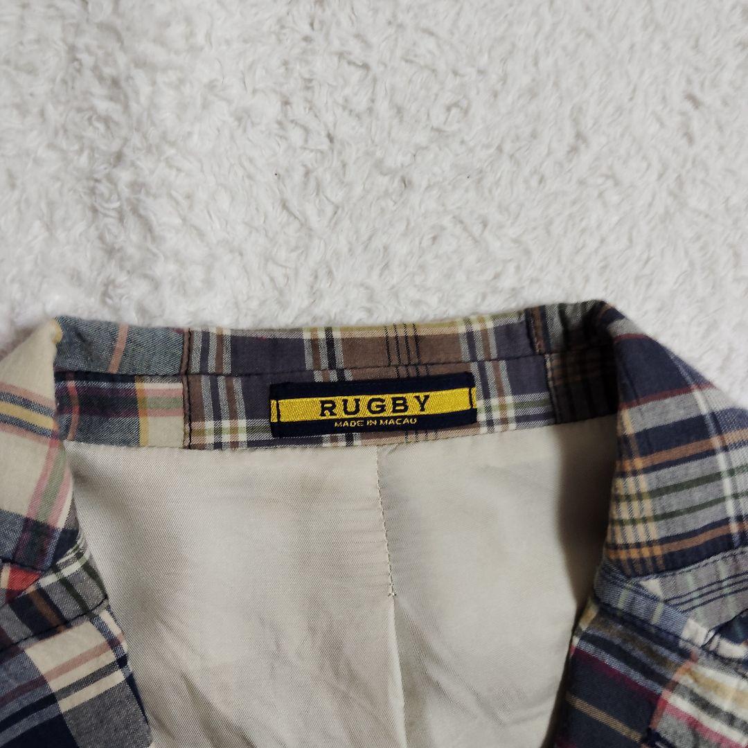 ラルフローレン　ラグビー　パッチワークジャケット　M　 RUGBY