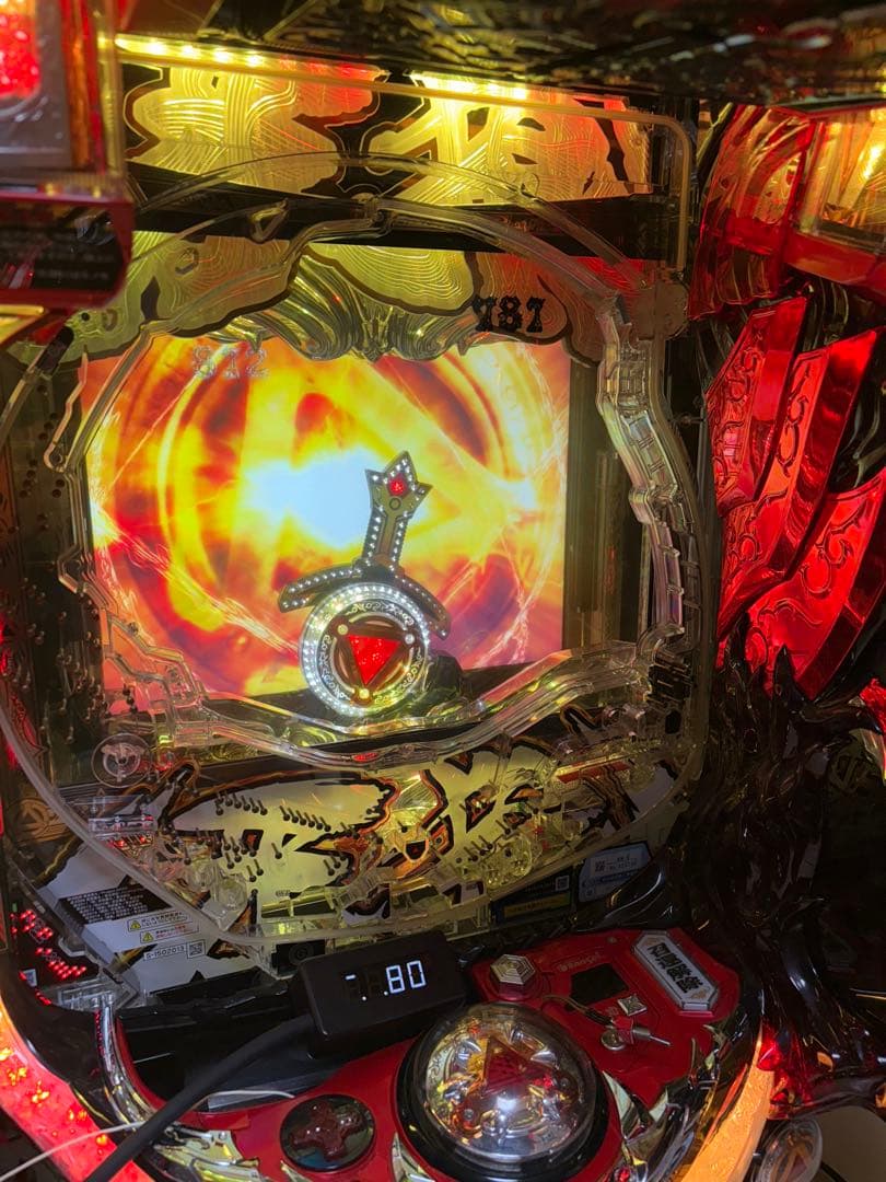 【固定台付オート】P冴島鋼牙XX-MU パチンコ 実機 牙狼 サンセイ