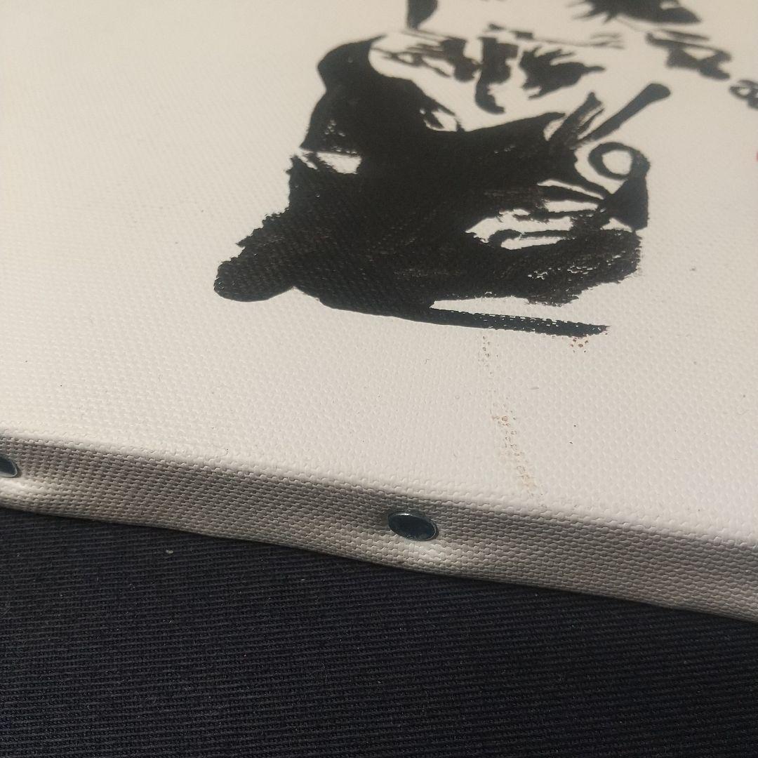 証明書付 アートパネル Banksy バンクシー 絵画 愛とお金 直筆サイン