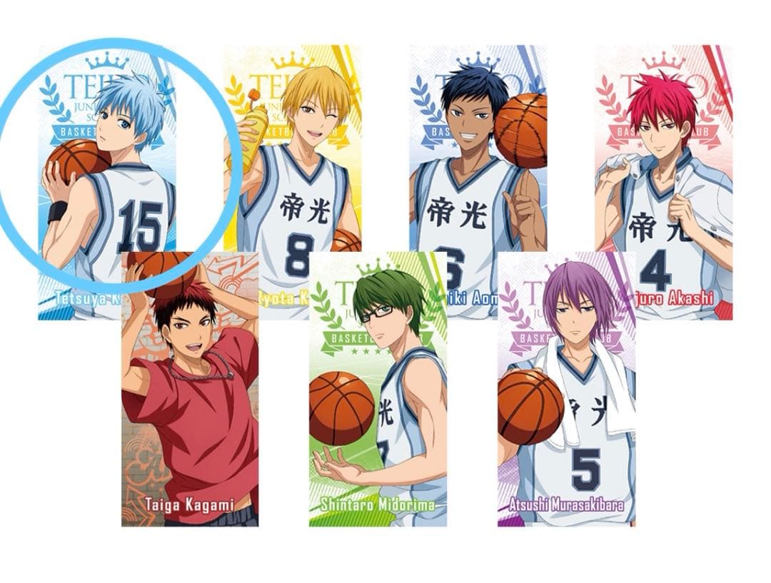 黒子のバスケ　黒バス　グッズまとめ売り　缶バッジ　アクリルスタンド