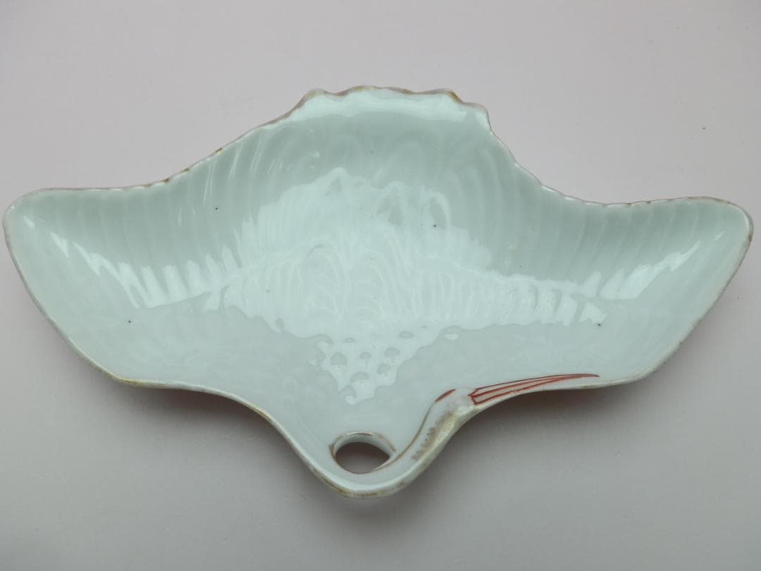 時代 鶴形 皿 向付 5客 セット 70916