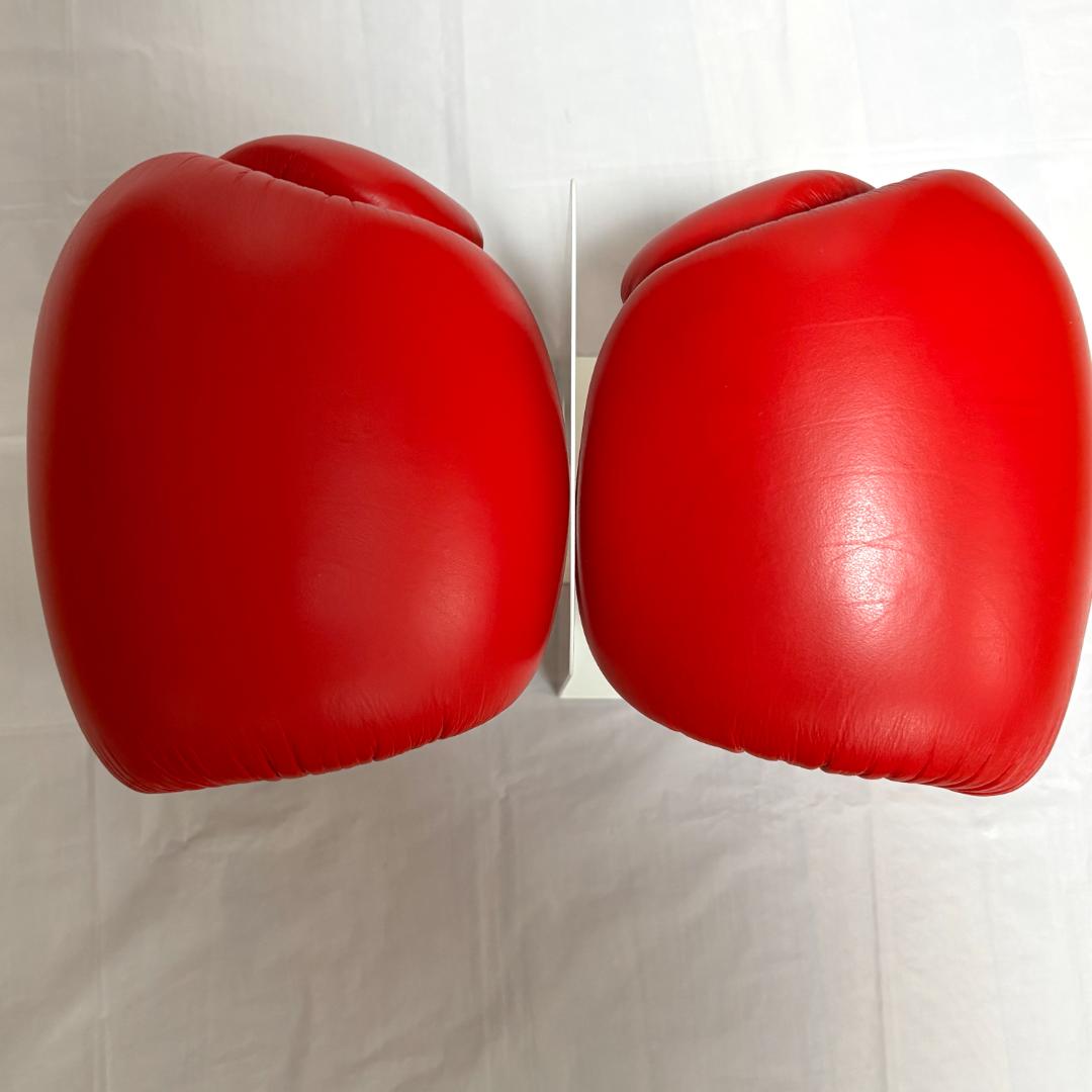 【美品】１６oz　TWINS　ボクシング　グローブ　ツインズ　１６オンス　レッド