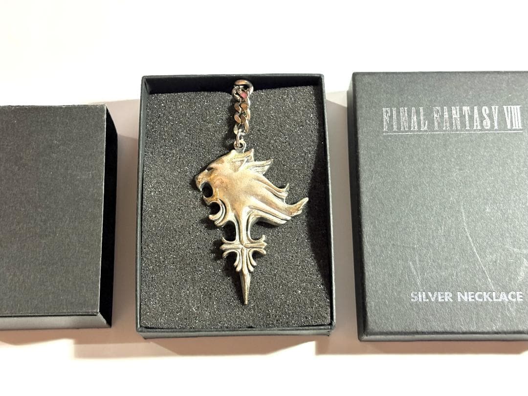FINALFANTASYⅧ シルバーネックレス ライオンハート【希少品】