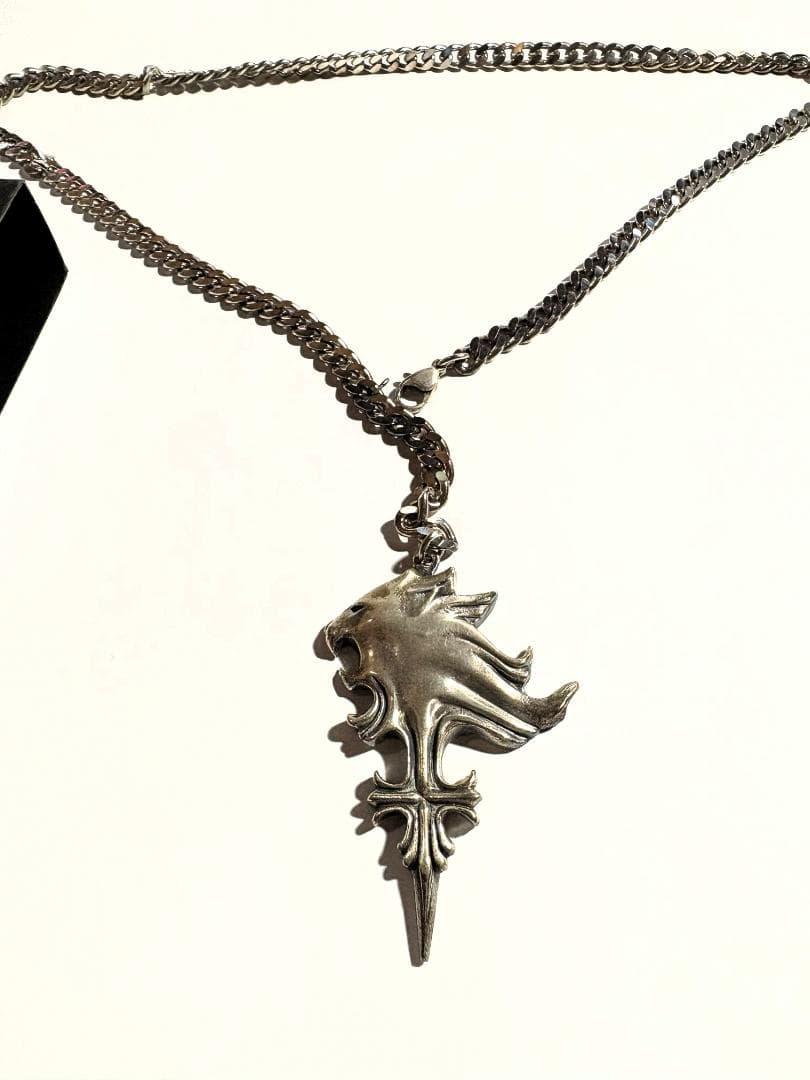 FINALFANTASYⅧ シルバーネックレス ライオンハート【希少品】