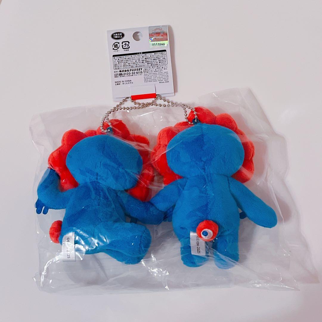 EXPO2025 ミャクミャク ペアマグネットマスコットキーホルダー