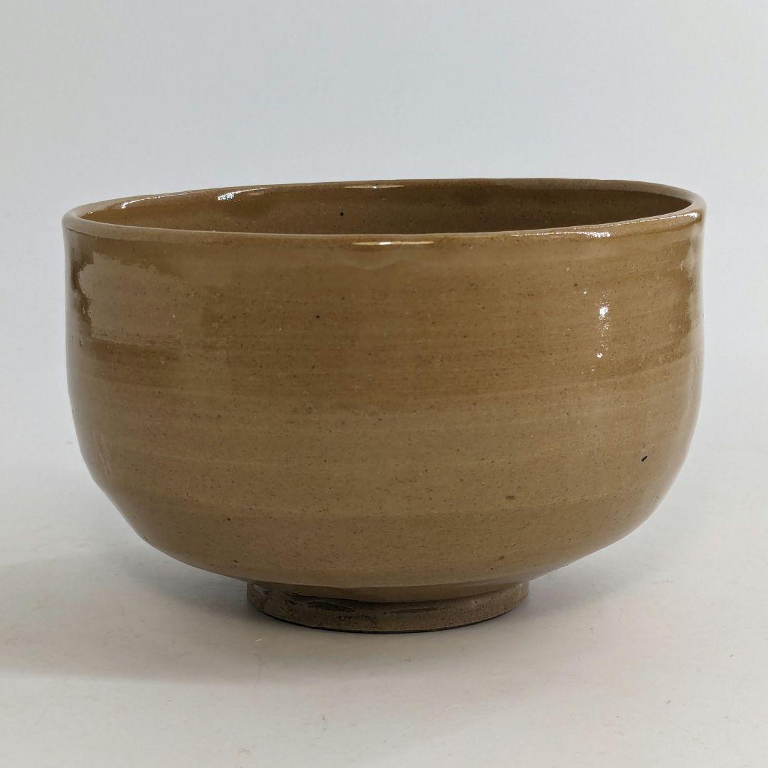 岡本英山 虫明焼 魚絵茶盌 共箱 抹茶碗 抹茶茶碗 茶道具 茶器 食器 工芸品