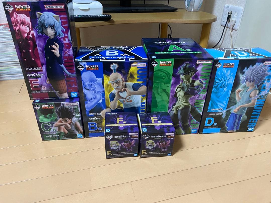 ハンターハンター フィギュアセット 一番くじ　キメラアントⅡ
