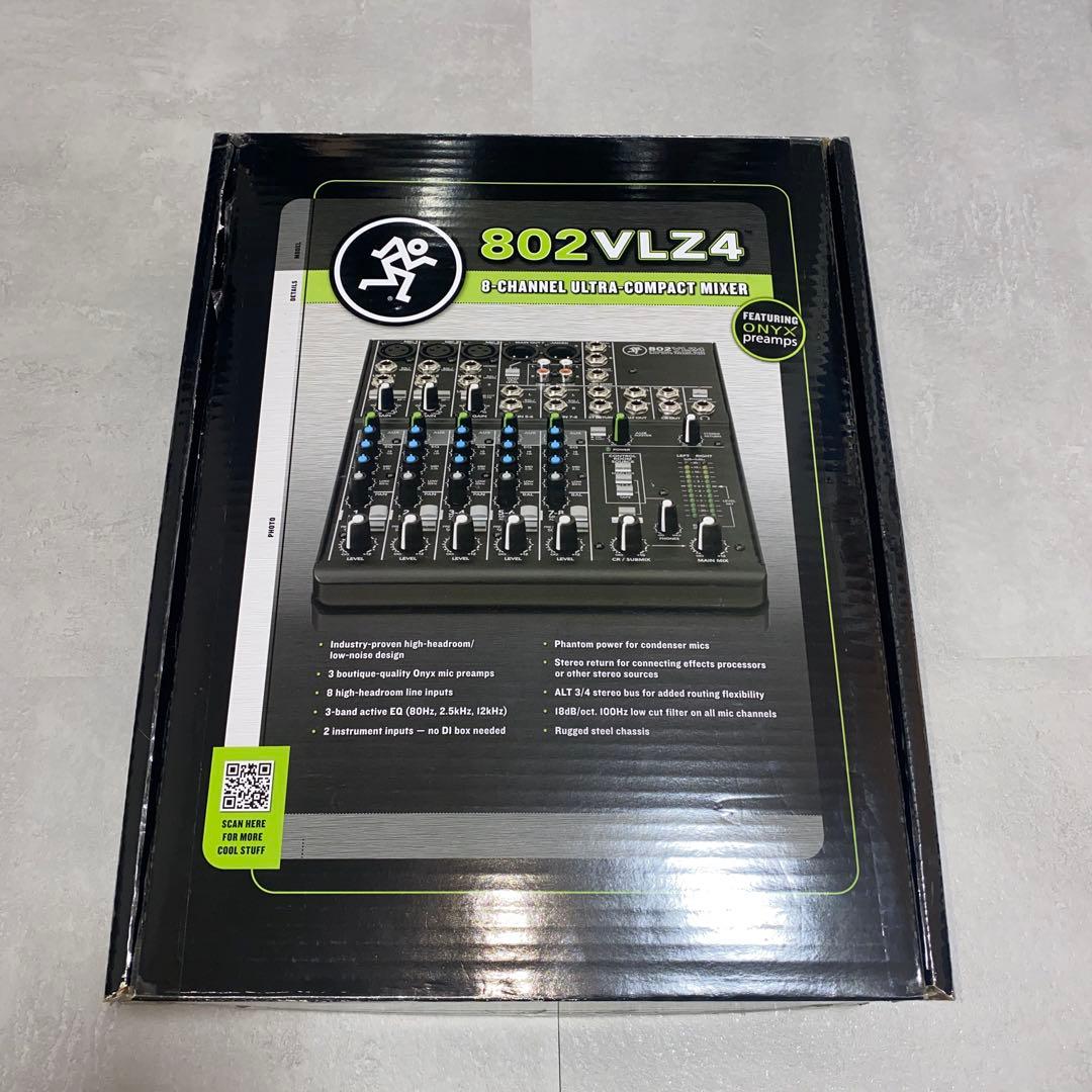 【美品】802VLZ4 MACKIE アナログミキサー