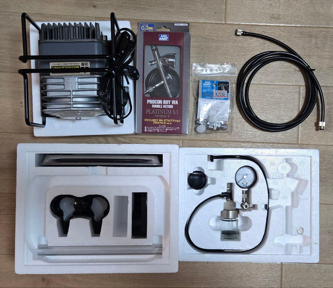 MR.HOBBY GSIクレオス エアブラシ コンプレッサーL7 セット