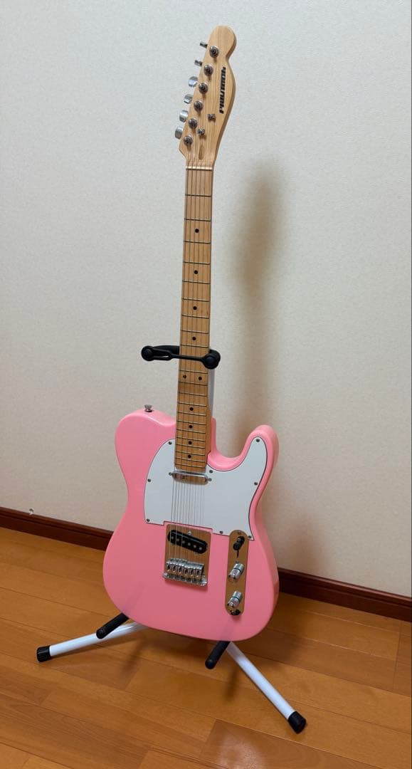 PLAY TECH プレイテック エレキギター　ピンク