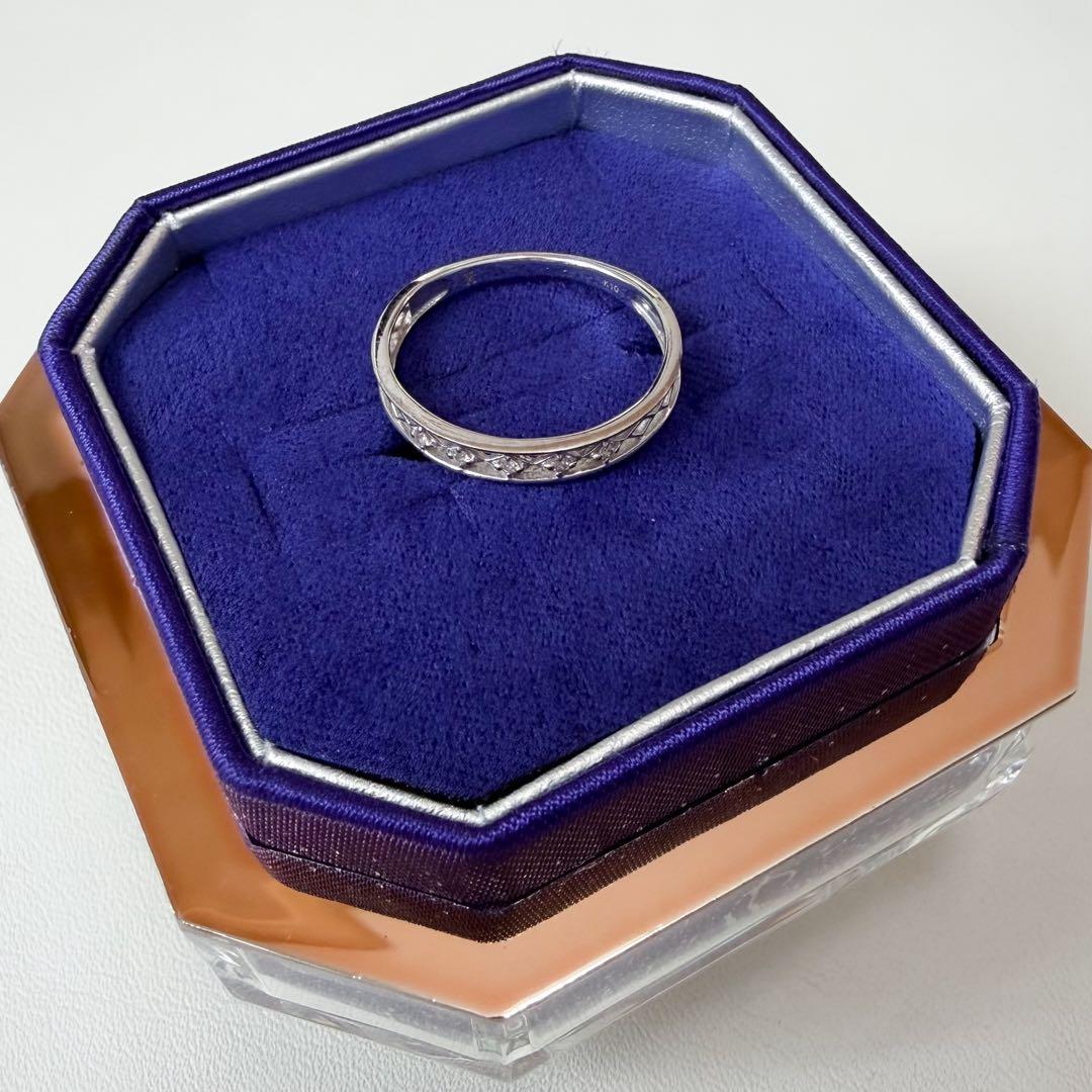 【Vendome Aoyama】ダイヤモンド リング　11号　BOX付　保証書有