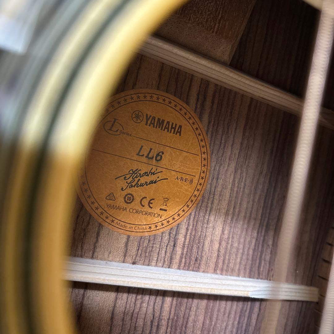 ギター YAMAHA ll6 are