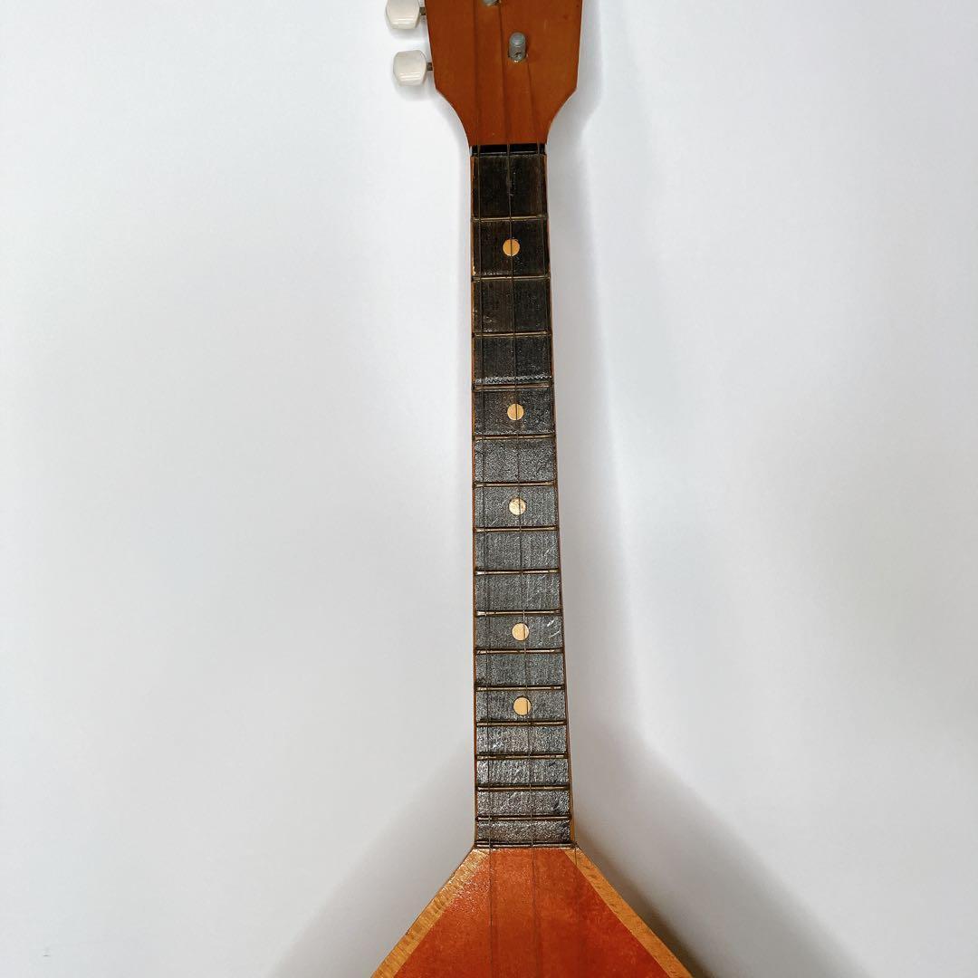 ロシア民族楽器 バラライカ MOSKVA-80 ビンテージ 現状品