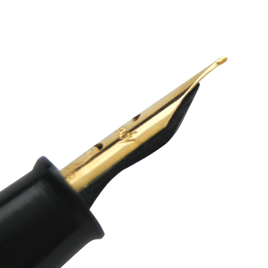 ミニ 万年筆 赤 日本製　50s　インキ止め式　（インク止め式）未使用