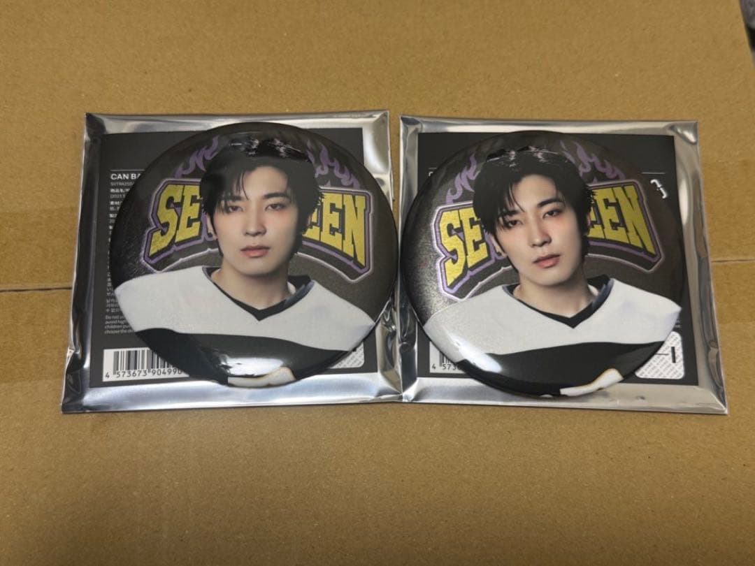 SEVENTEEN ウォヌ 缶バッジ 2個セット