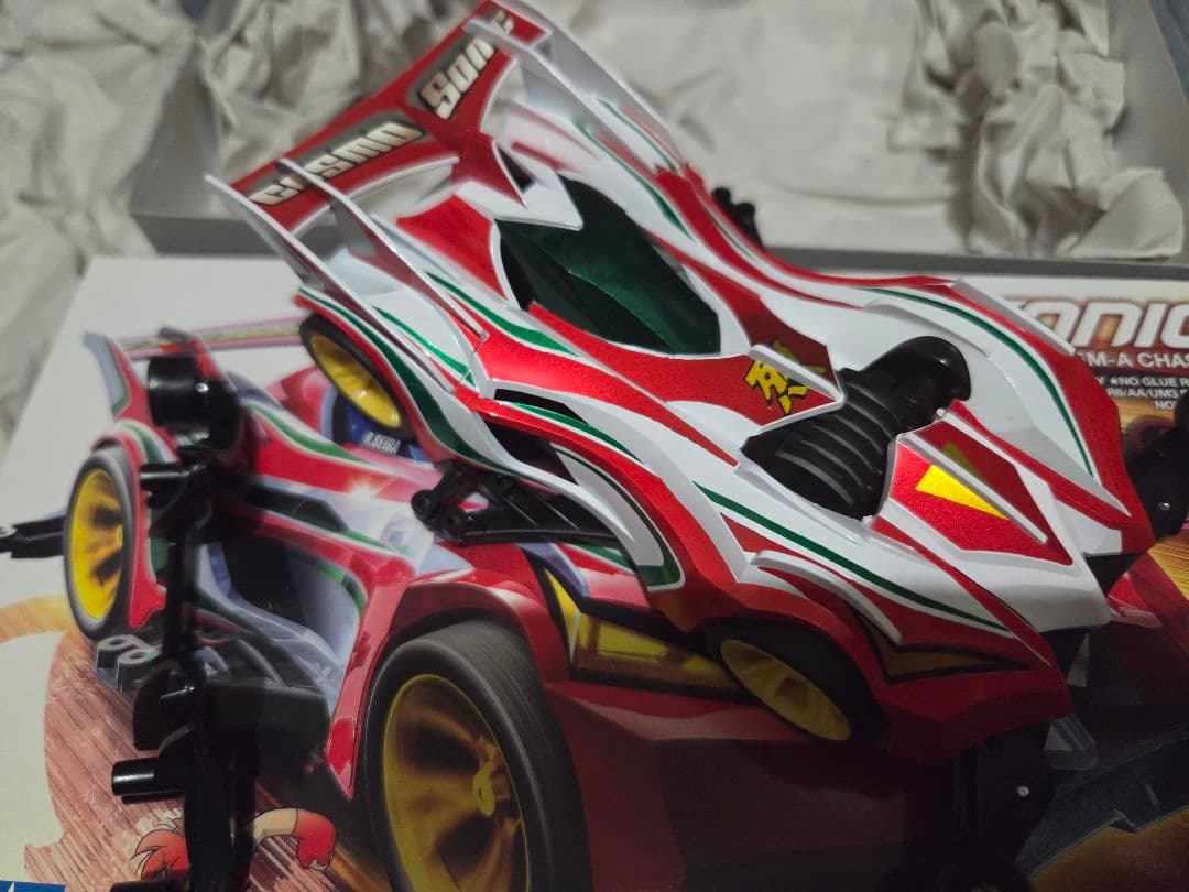 コスモソニック　全塗装　ミニ四駆