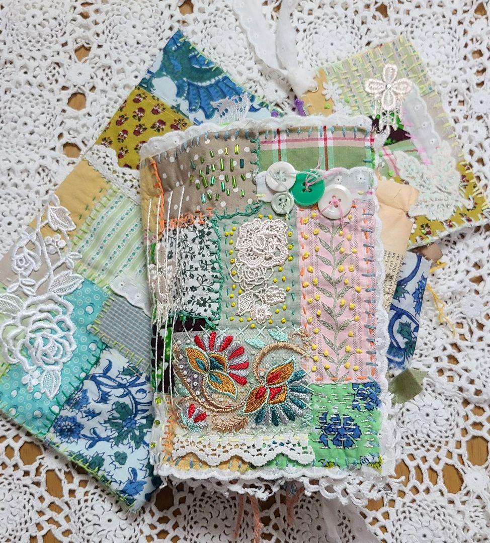 タズちゃん様　junkjournal　ジャンクジャーナル　パッチワーク