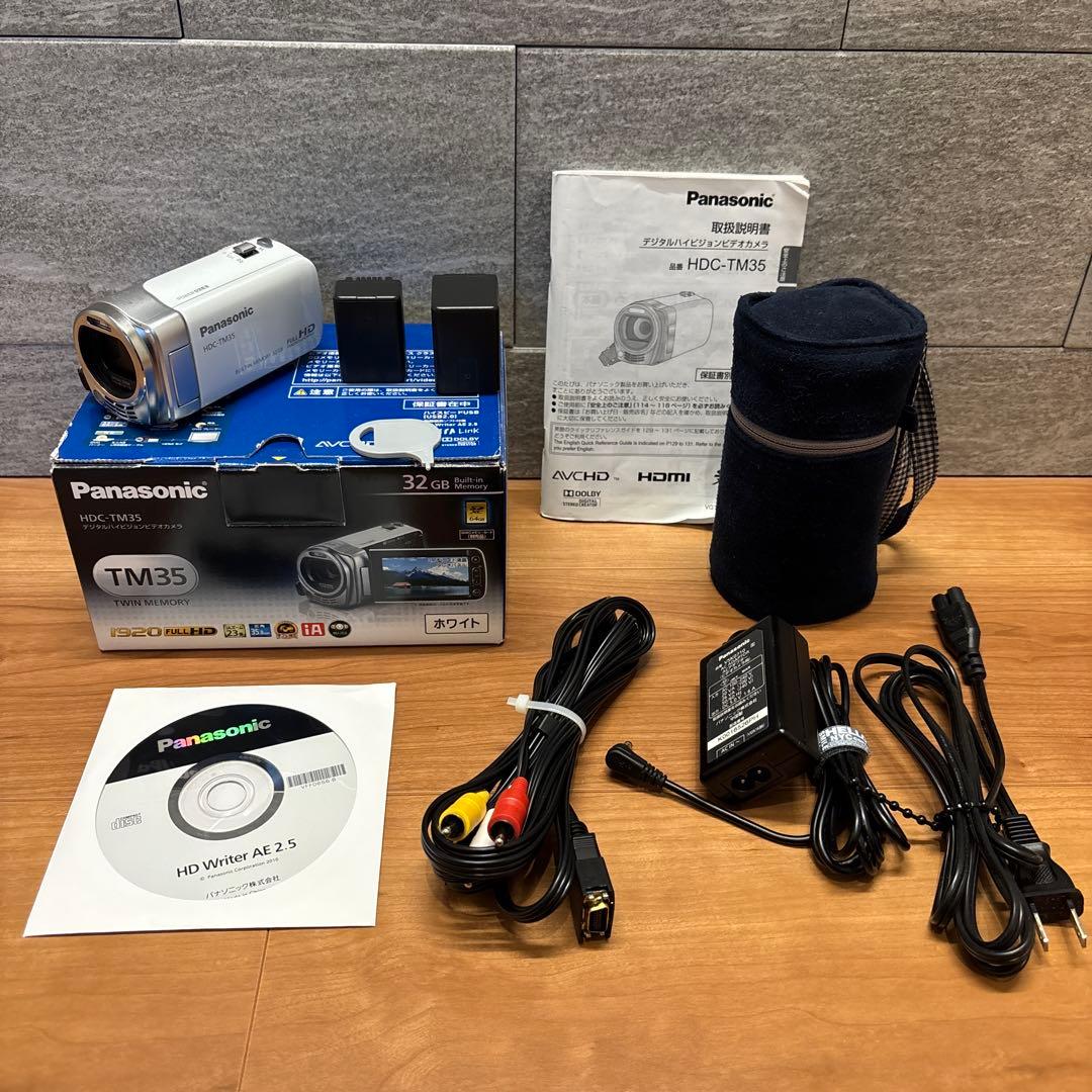 【❤️超美品❤️】Panasonic HDC-TM35 ビデオカメラ