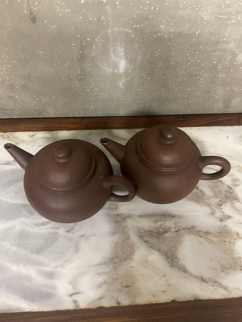 急須　紫砂　中国　古玩　宜興　赤泥　曷明昌　古美術　骨董