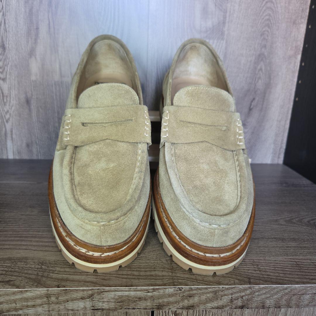 nonnative　CLERK LOAFER COW SUEDE　ノンネイティブ