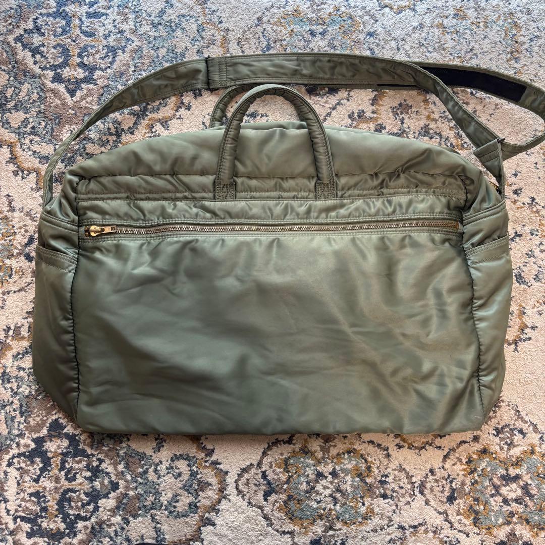 PORTER タンカー　ボストンバッグ　セージグリーン