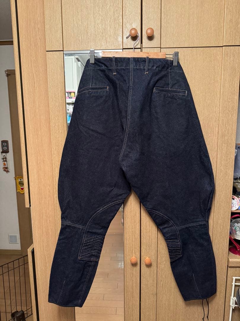 最終値下げ　超激レア　ブラックサイン　デニムブリーチーズ