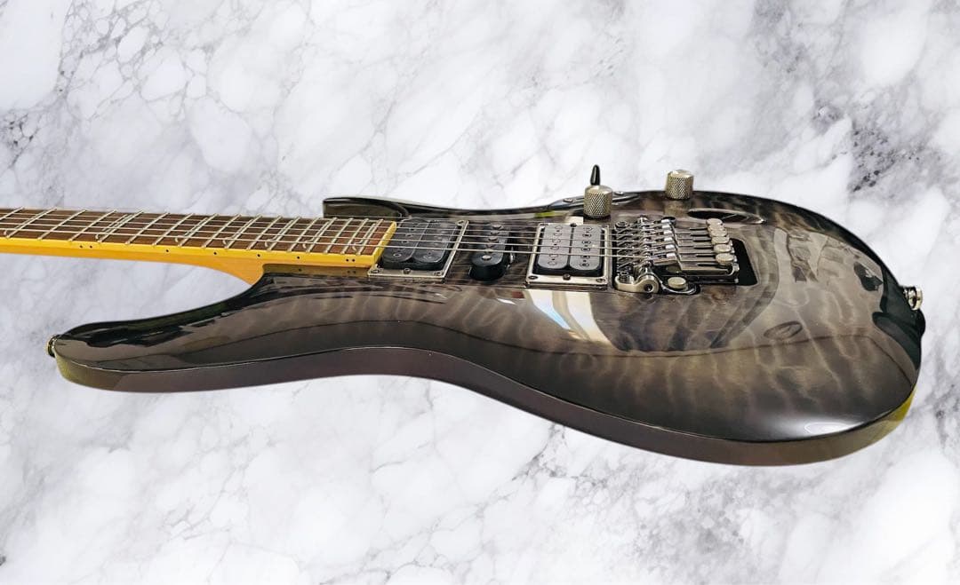 （美品）Ibanez S570DXQM TGB エレキギター