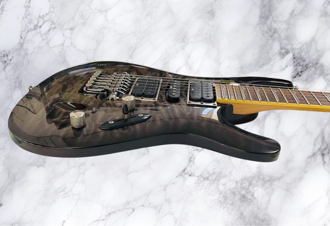 （美品）Ibanez S570DXQM TGB エレキギター