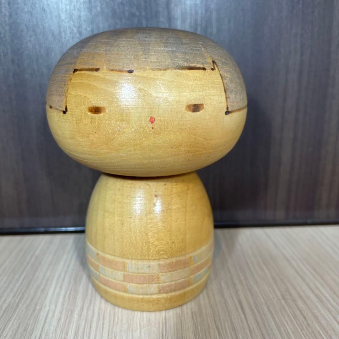 値下げ【匿名便】三平　こけし　山中三平　創作こけし　伝統工芸