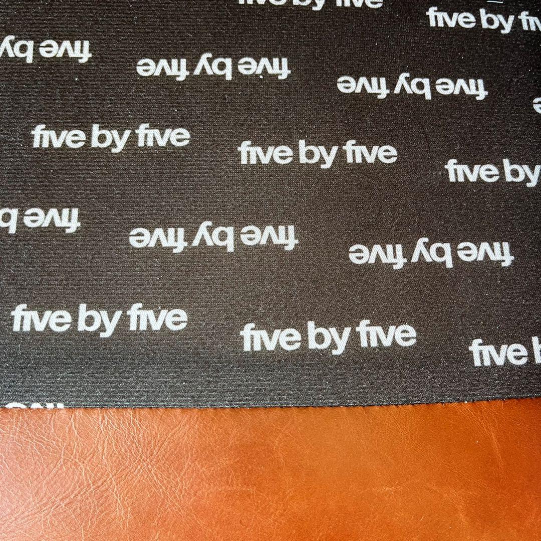 取付無料！アクタス ファイブバイファイブ3350 本革ブラウンソファ・オットマン