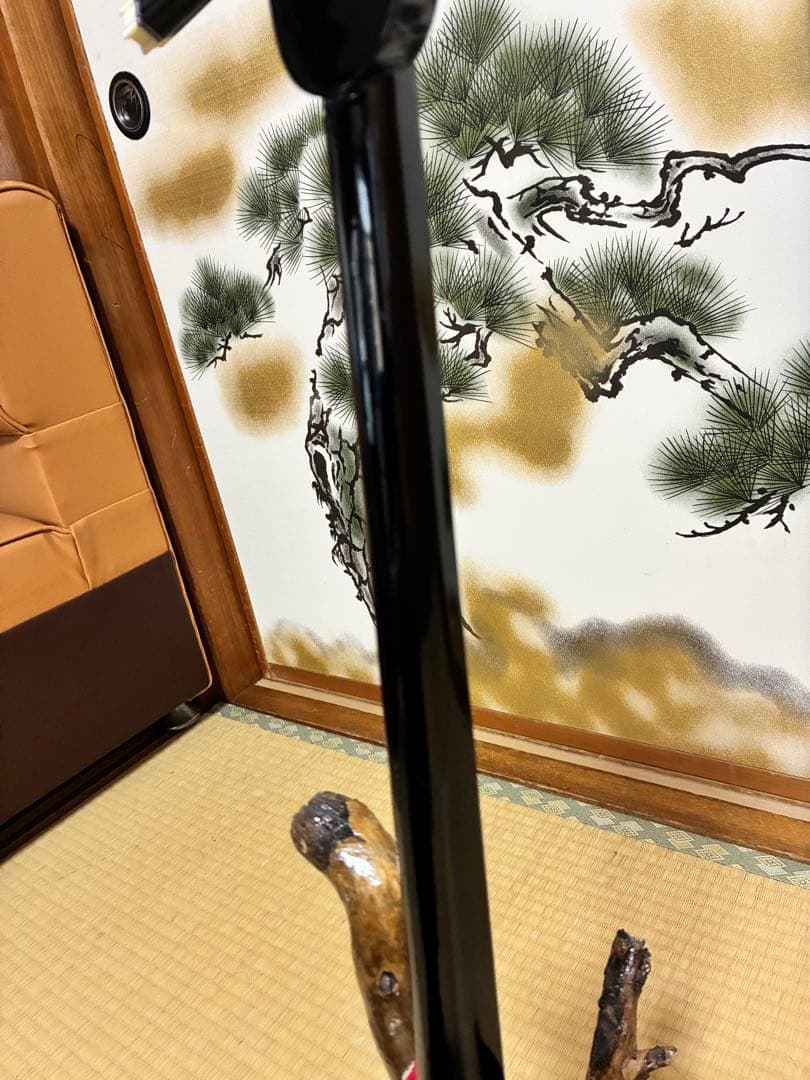 沖縄三線！貴重！知念大工型！本蛇皮！本張り！【一枚張り】