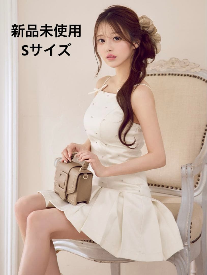 ROBE de FLEURS キャミソール　ミニドレス　キャバドレス　フリル