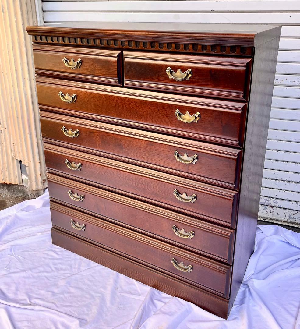 ② ATLANTA アトランタ 6段チェスト HC30 箪笥　レトロタンス