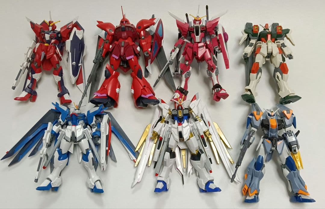 HG ガンプラ マイティーストライクフリーダムガンダム 等 ジャンク