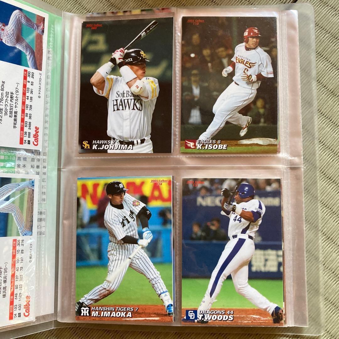 プロ野球チップス2005 カードホルダー＋カード36枚