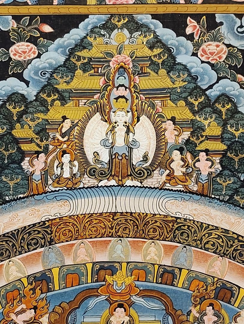 手描き 曼荼羅 仏画