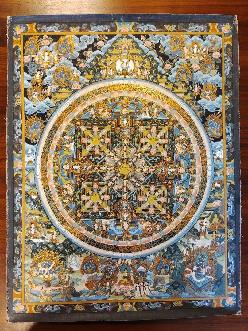 手描き 曼荼羅 仏画