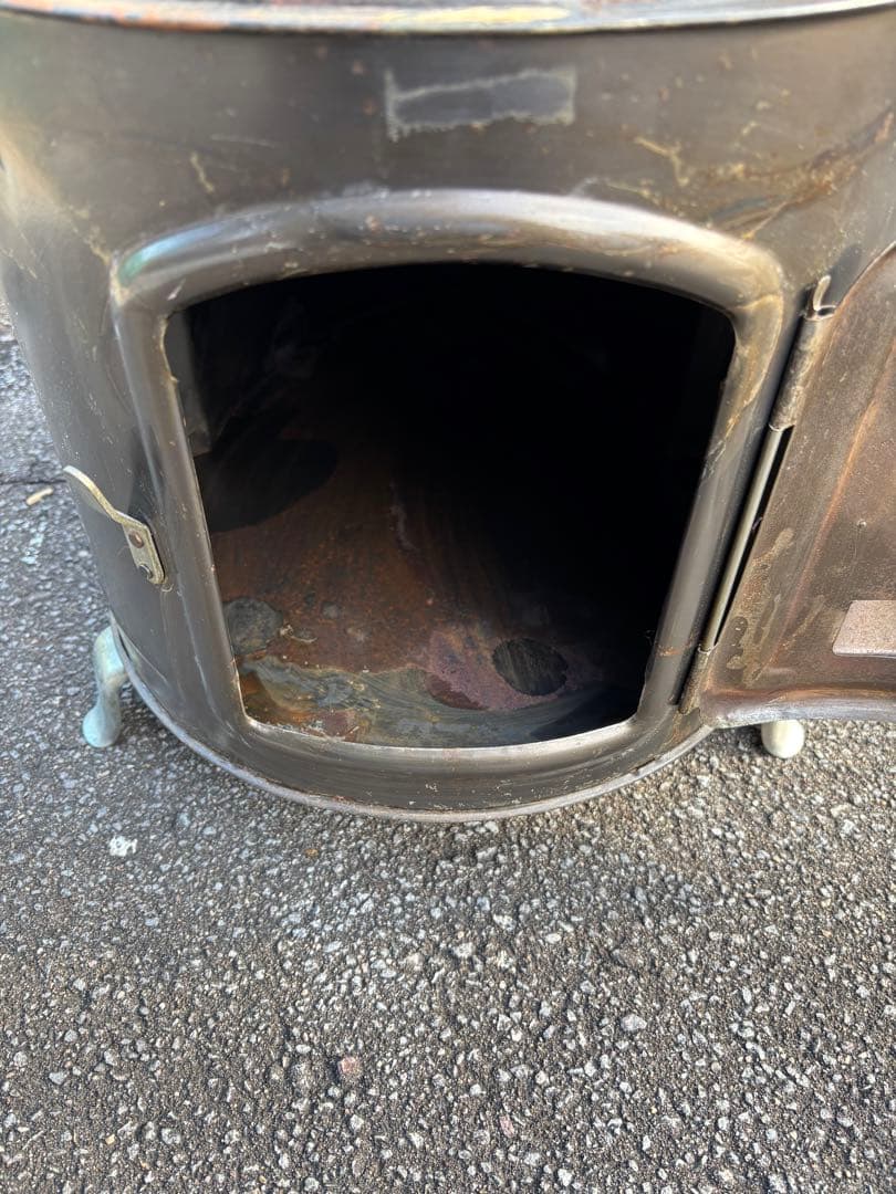 薪ストーブ 玉子型 未使用