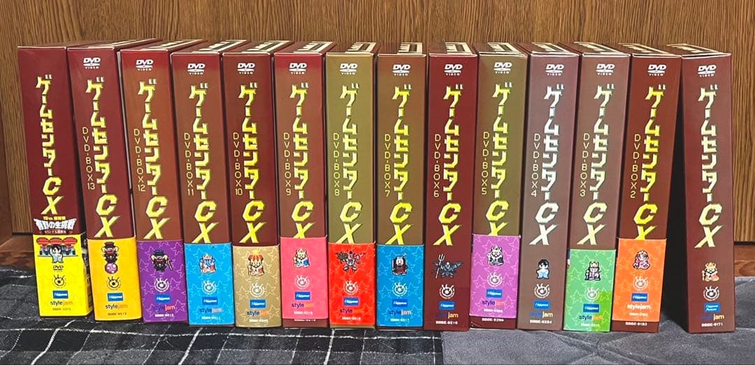 ゲームセンターCX DVD box 1〜13,15周年感謝祭セット　有野課長