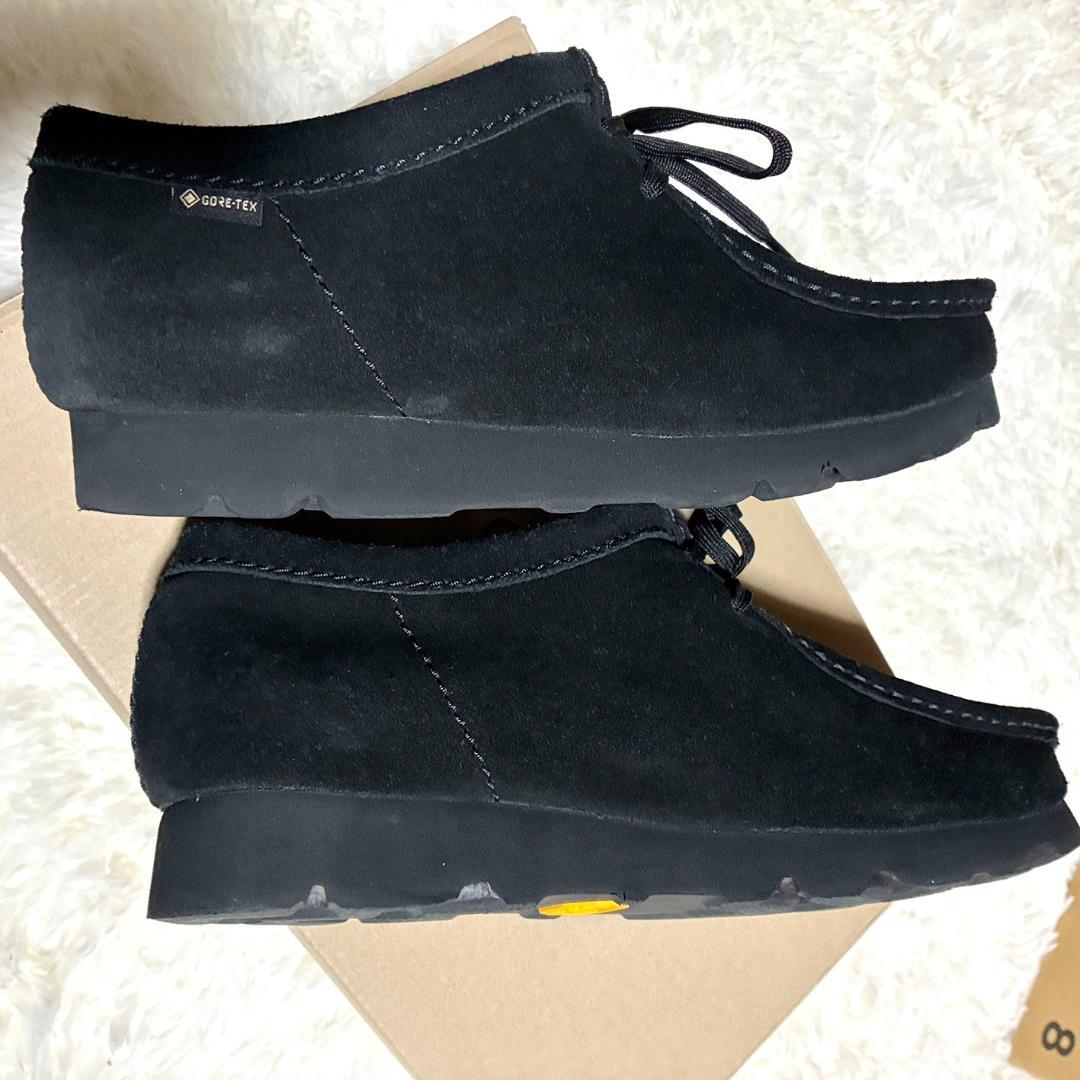 【極美品】CLARKS クラークス ワラビー スエード GORETEX
