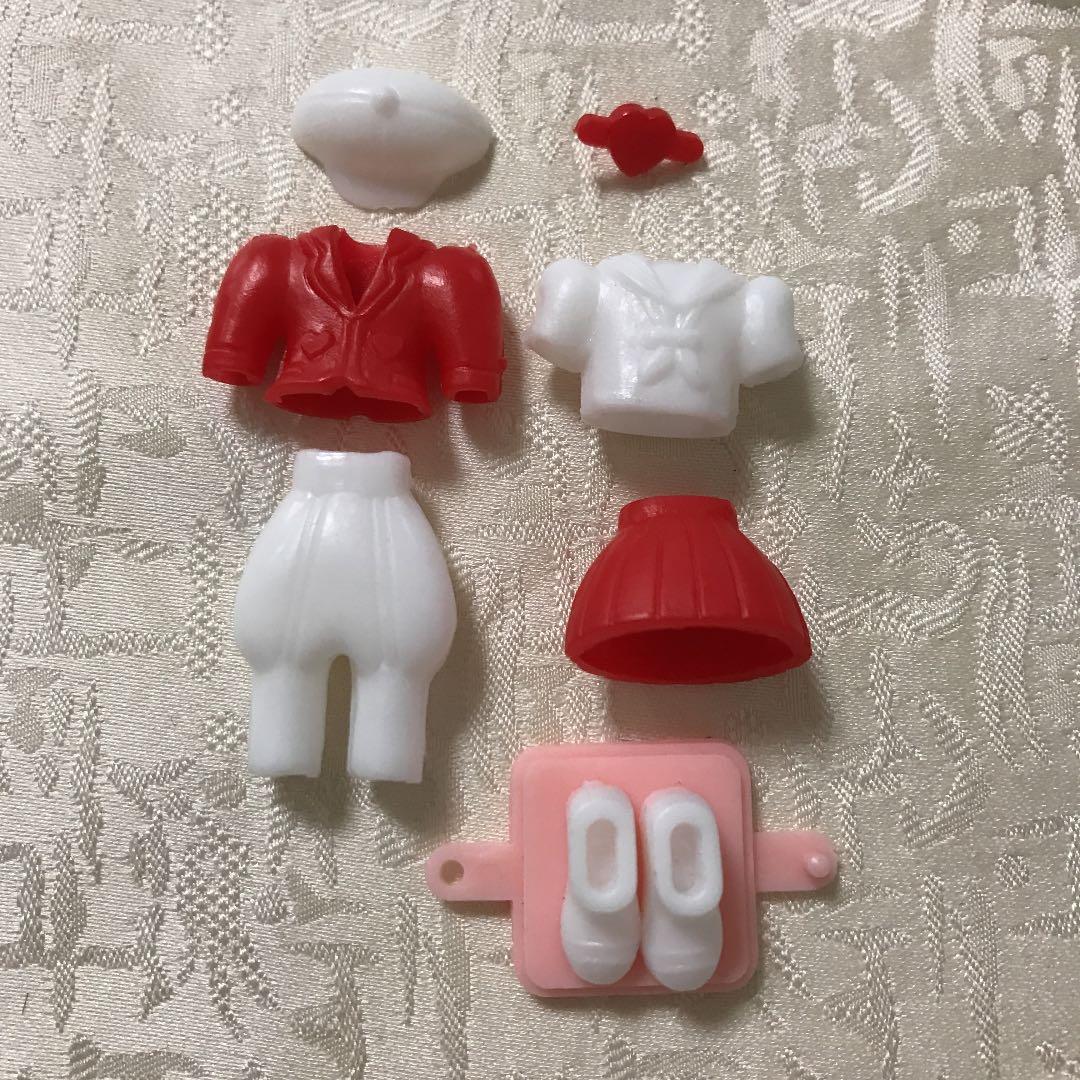 グリコおまけ　昭和　レトロ　パピーちゃん(セーラー服　乗馬服)